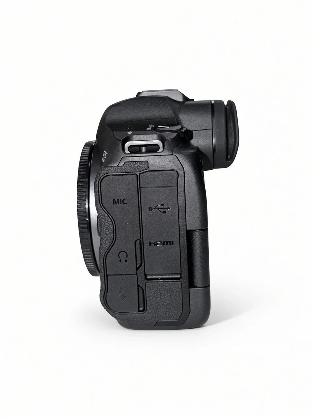 Canon Black EOS R5 Mirrorless Camera Body with Canon RF 24-50 Lens. 1000 Clicks